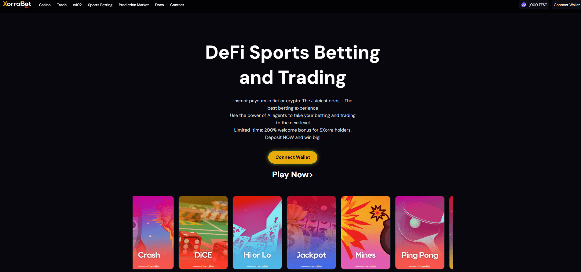 Xorrabet - Casino & Sports Betting Platform